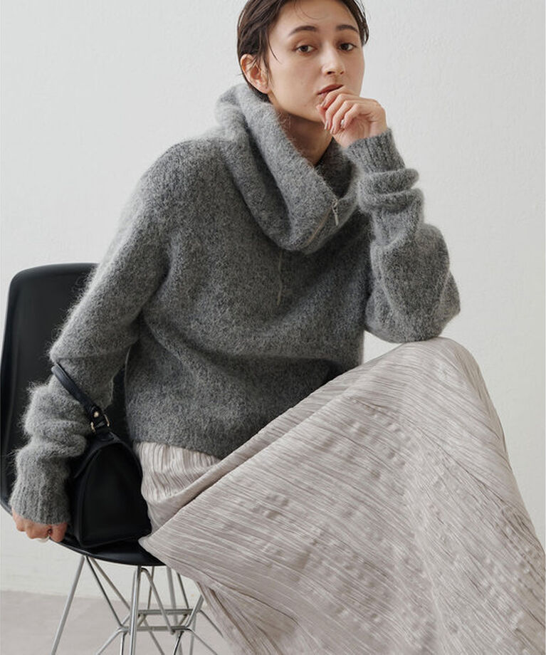 THE PAUSE「【THE PAUSE】シャイニーワッシャースカート」|スカート|