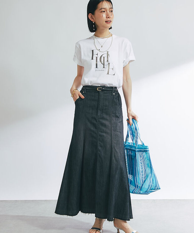  「《綿100％・着心地抜群》Je men ficheラメフロッキーTシャツ」|Tシャツ・カットソー|