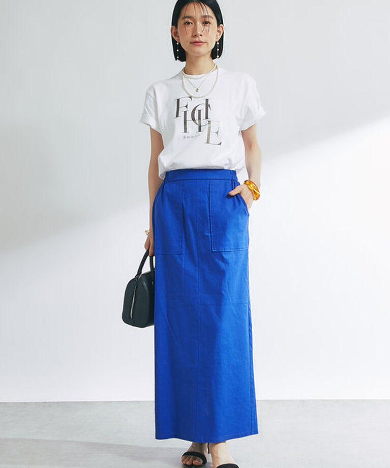  「《綿100％・着心地抜群》Je men ficheラメフロッキーTシャツ」|Tシャツ・カットソー|
