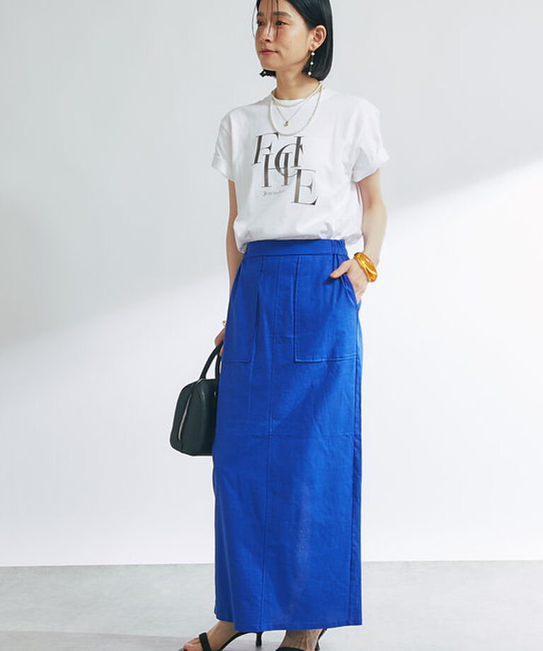  「《綿100％・着心地抜群》Je men ficheラメフロッキーTシャツ」|Tシャツ・カットソー|