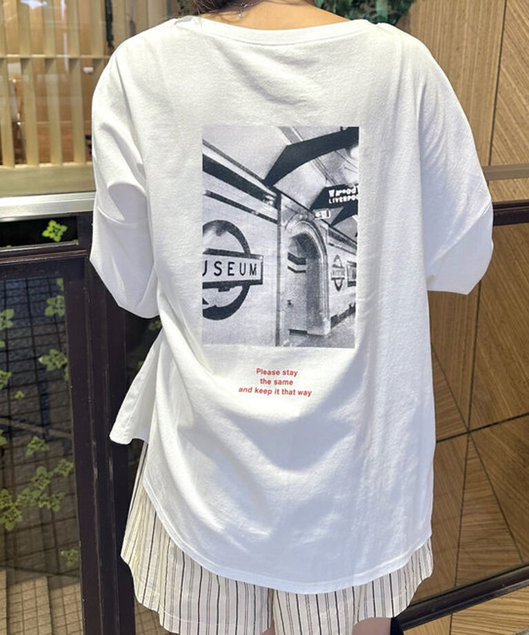  「[mline]ヴィンテージフォトロンT」|Tシャツ・カットソー|
