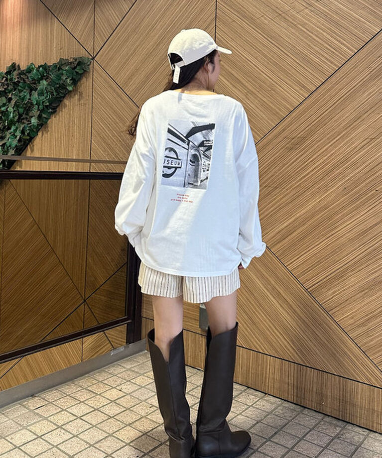  「[mline]ヴィンテージフォトロンT」|Tシャツ・カットソー|