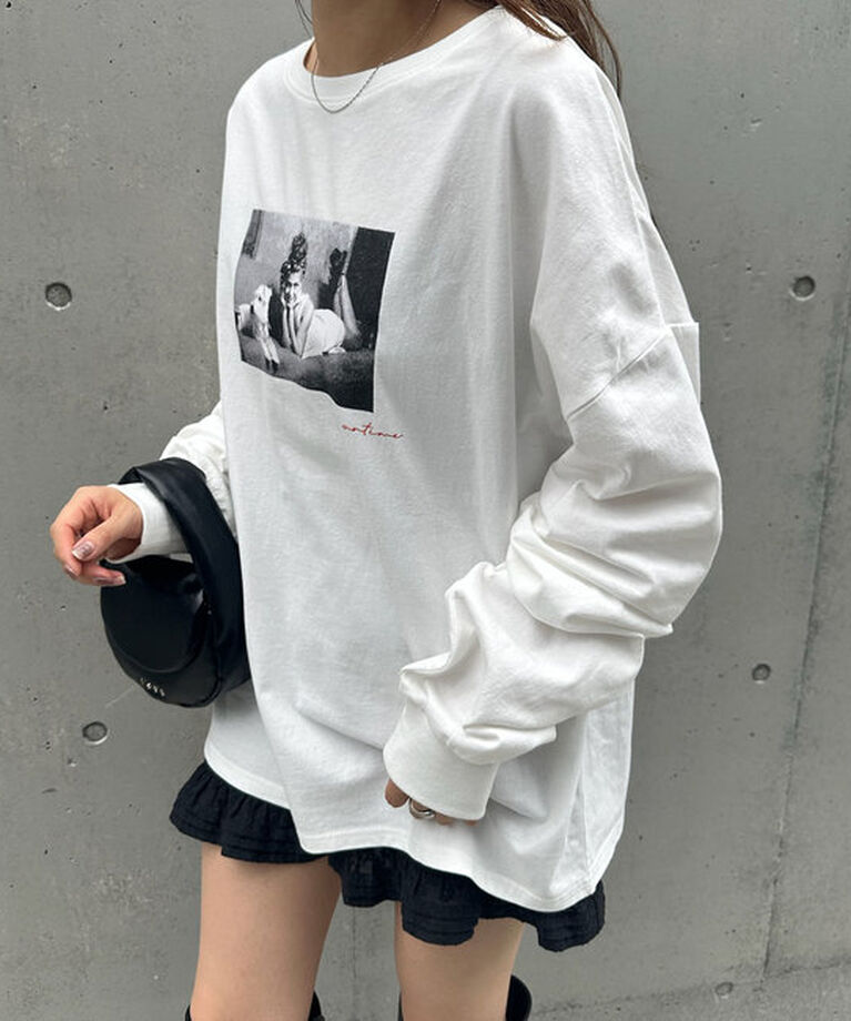  「[mline]ヴィンテージフォトロンT」|Tシャツ・カットソー|