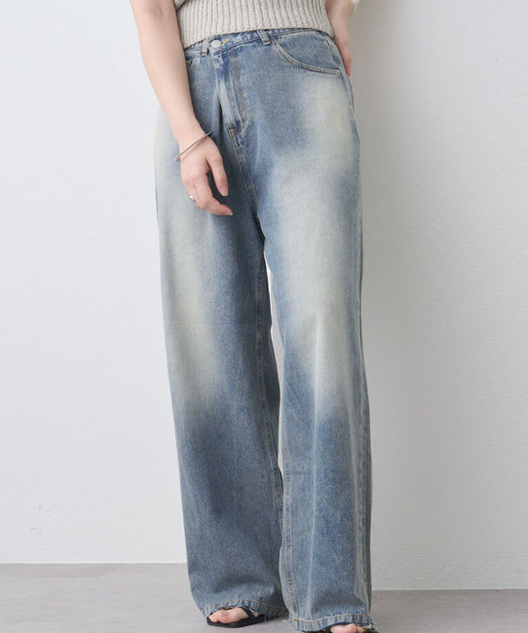  「カットオフオーバーダイデニム」|デニム|