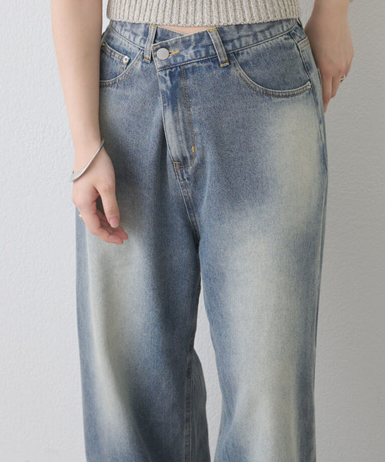  「カットオフオーバーダイデニム」|デニム|