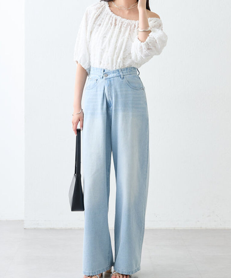  「カットオフオーバーダイデニム」|デニム|