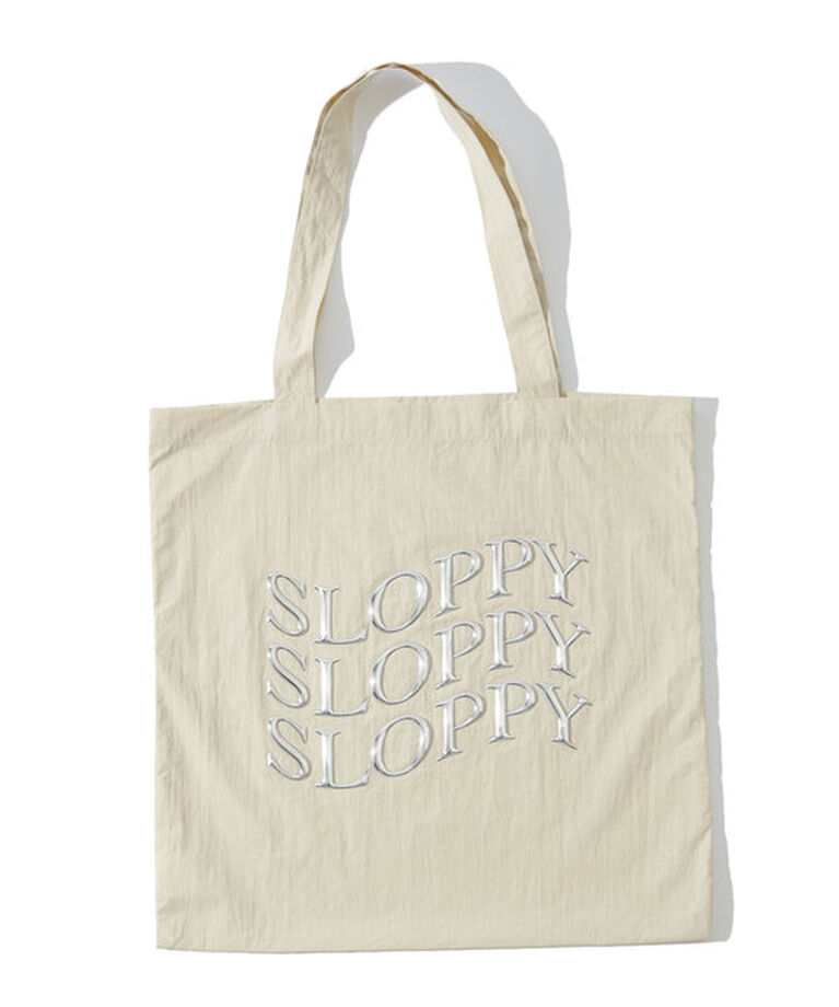  「【SLOPPY/スロッピー】メタルプリントトート」|トートバッグ|