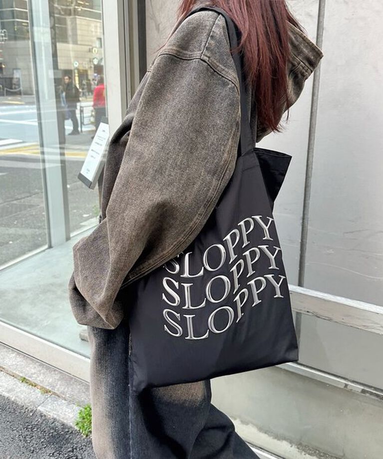  「【SLOPPY/スロッピー】メタルプリントトート」|トートバッグ|