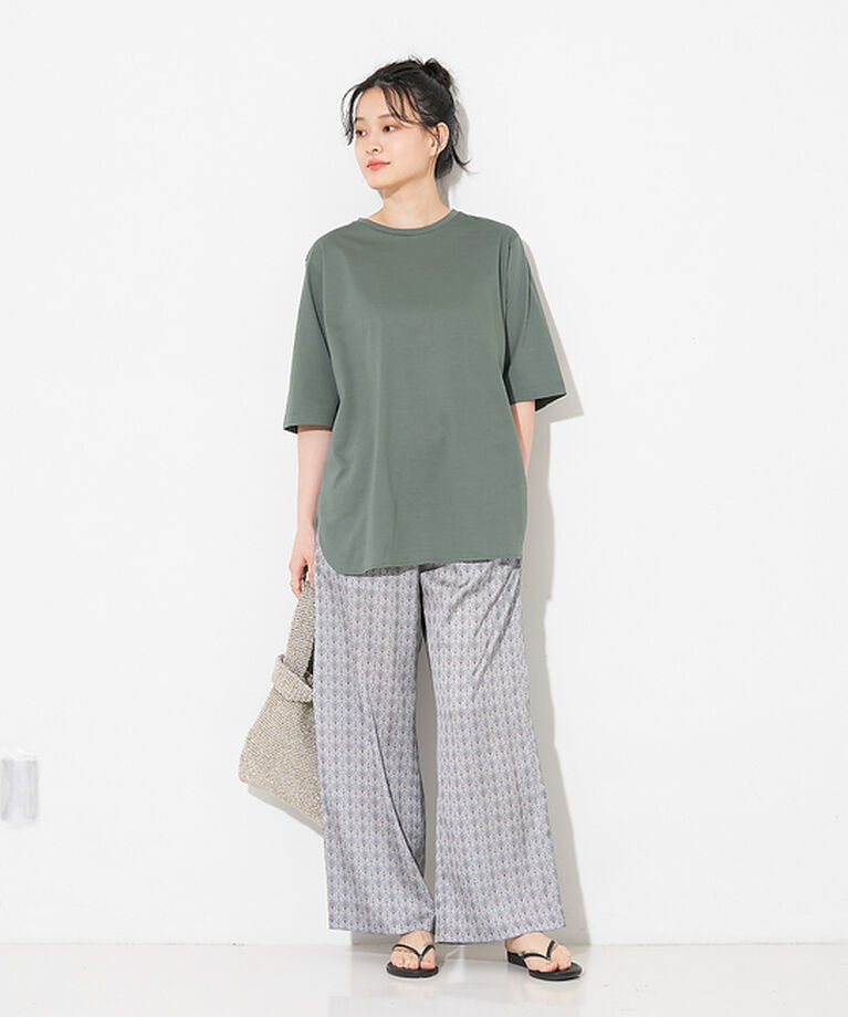 collex「【接触冷感・UVカット】コンパクトクールチュニックTシャツ」|Tシャツ・カットソー|