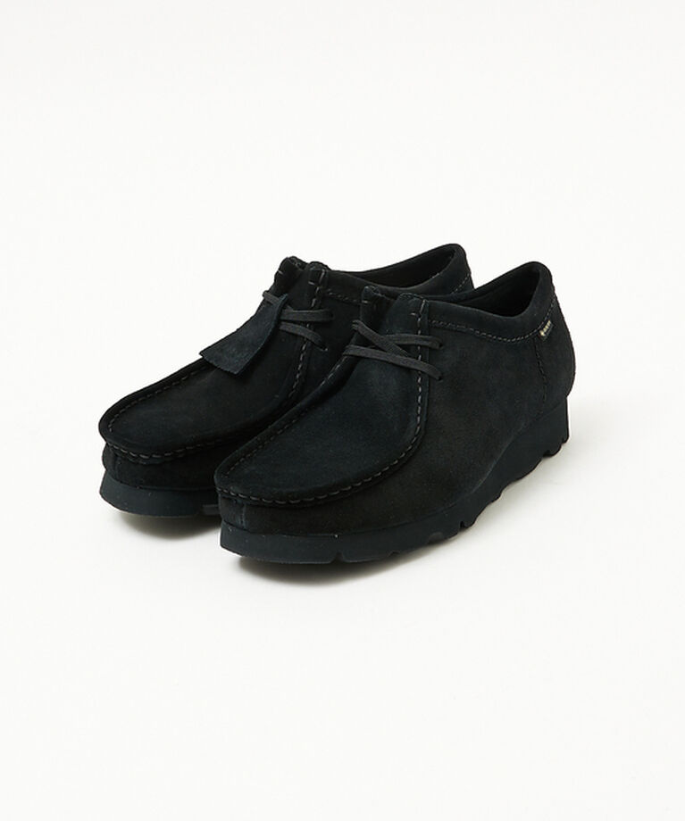 ABAHOUSE「【Clarks / クラークス】ワラビー ゴアテックス / Wallabee G」|ショートブーツ|ブラック