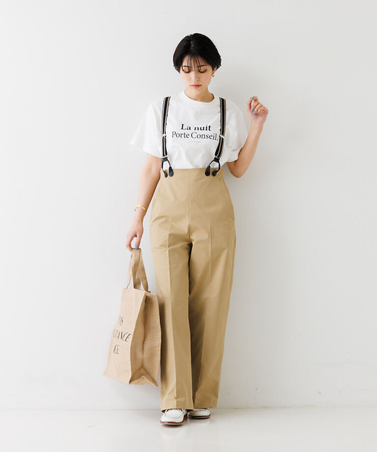 Rouge vif「バックスクエアロゴTシャツ」|Tシャツ・カットソー|