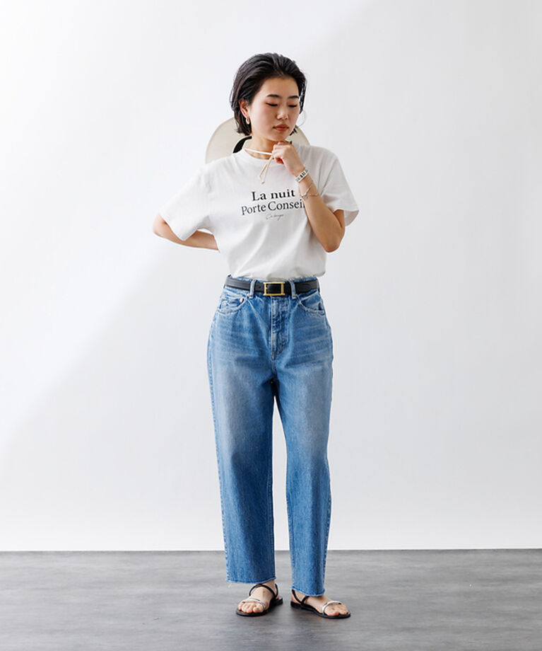 Rouge vif「バックスクエアロゴTシャツ」|Tシャツ・カットソー|