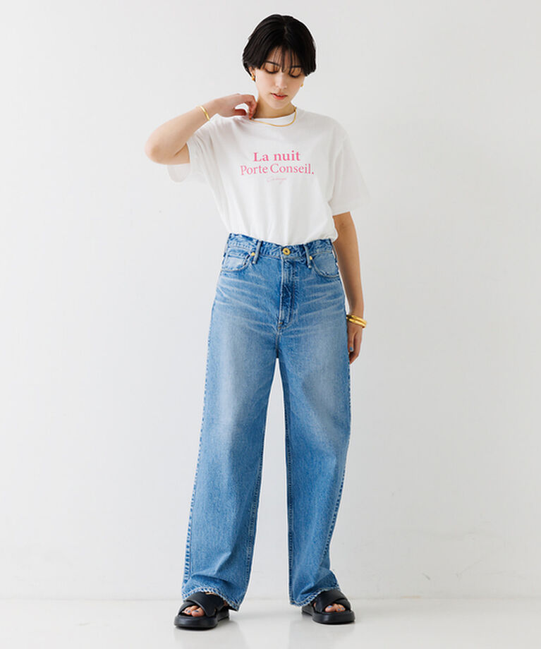 Rouge vif「バックスクエアロゴTシャツ」|Tシャツ・カットソー|