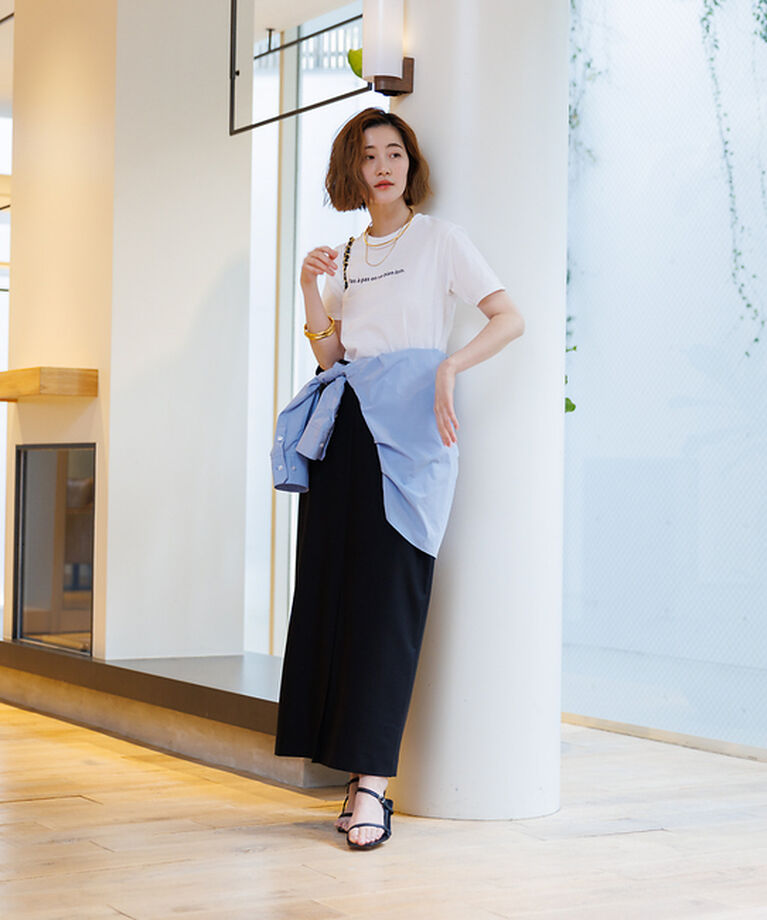 Rouge vif「ロゴコンパクトTシャツ」|Tシャツ・カットソー|