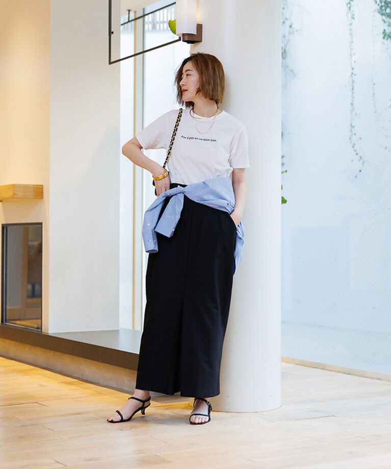 Rouge vif「ロゴコンパクトTシャツ」|Tシャツ・カットソー|