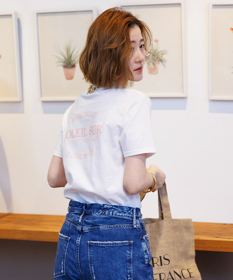 Rouge vif「ロゴコンパクトTシャツ」|Tシャツ・カットソー|