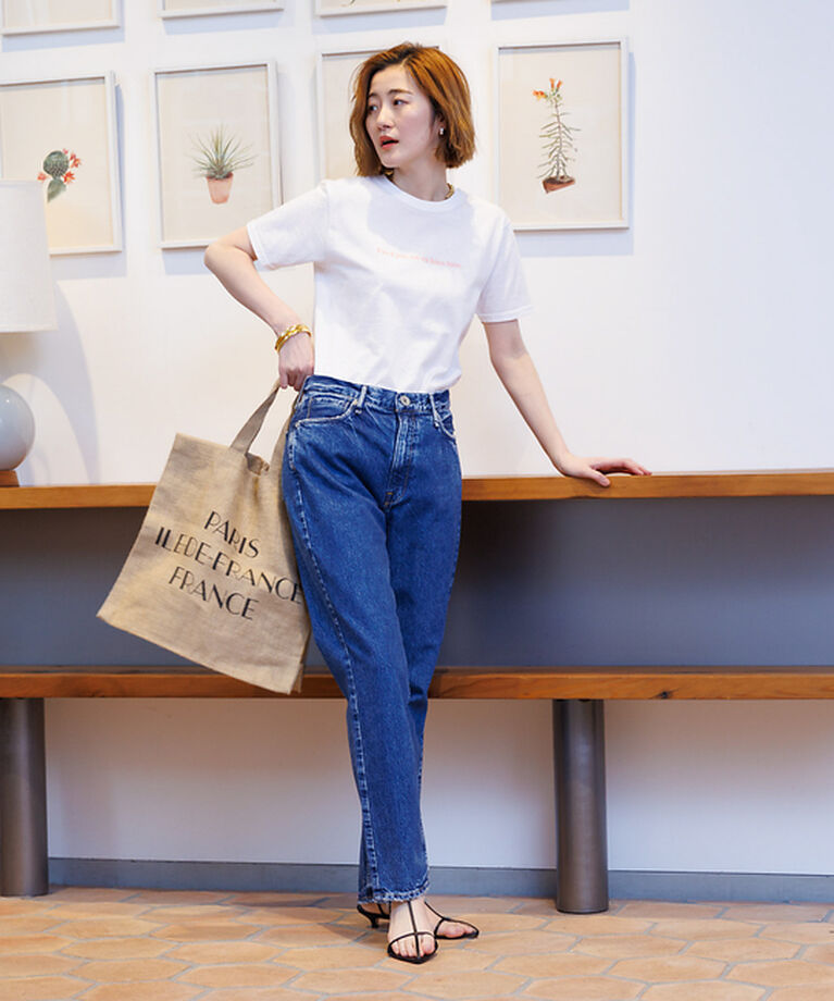 Rouge vif「ロゴコンパクトTシャツ」|Tシャツ・カットソー|