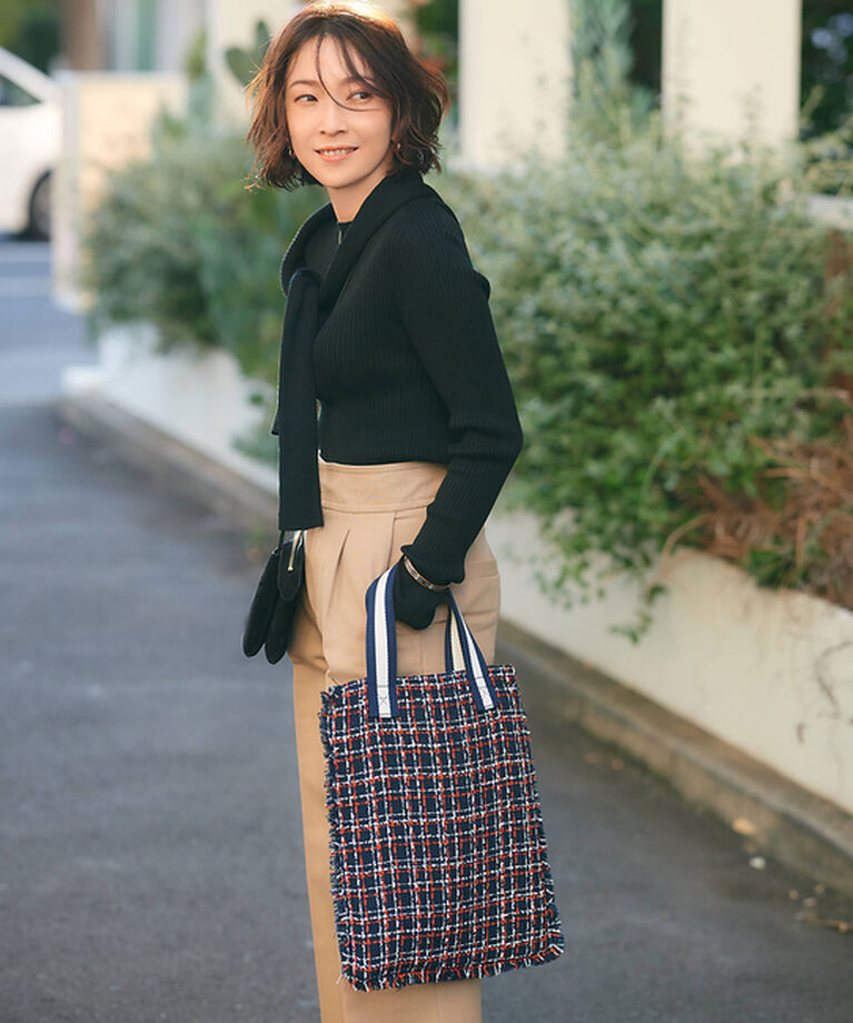 qualite「【エディター高橋志津奈 × qualite】2WAY PCトートバッグ」|トートバッグ|