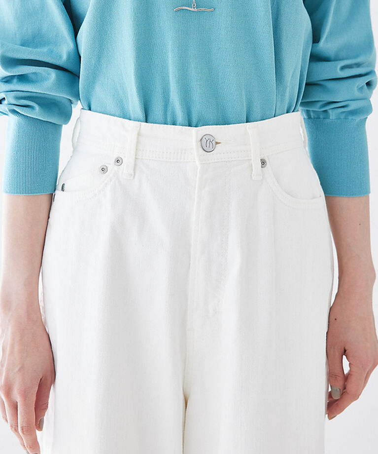 qualite「【YANUK】ルーズストレートデニムパンツ JOAN」|デニム|