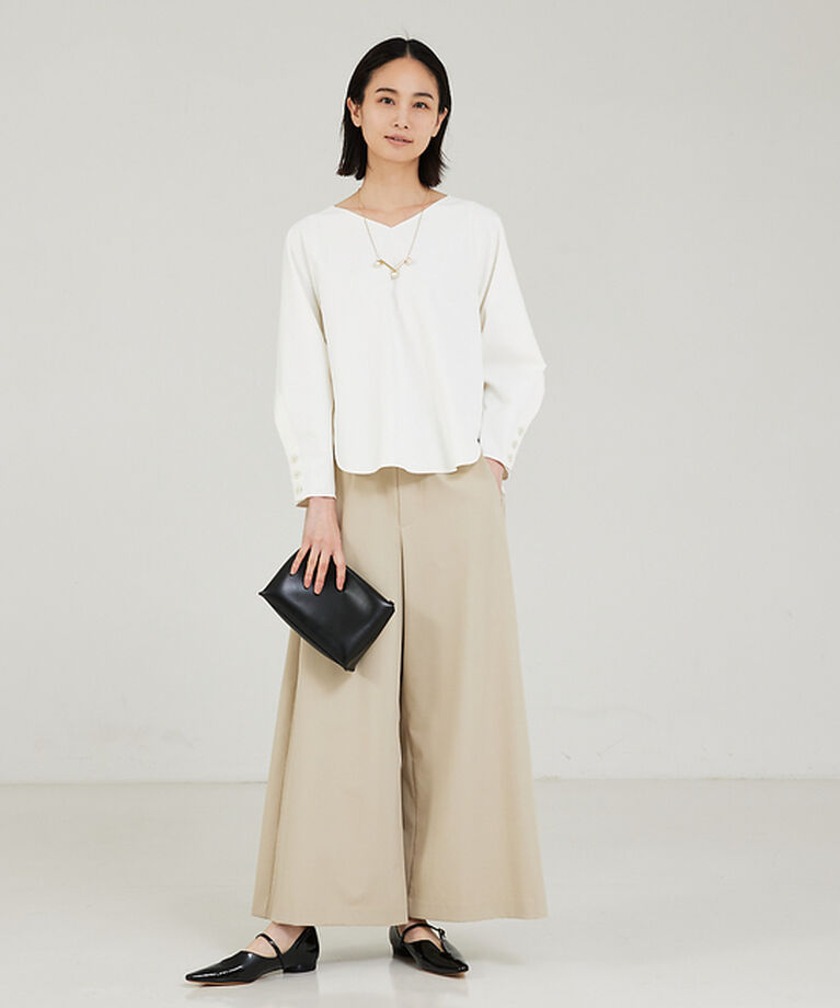 qualite「2WAYストレッチワイドパンツ」|その他|