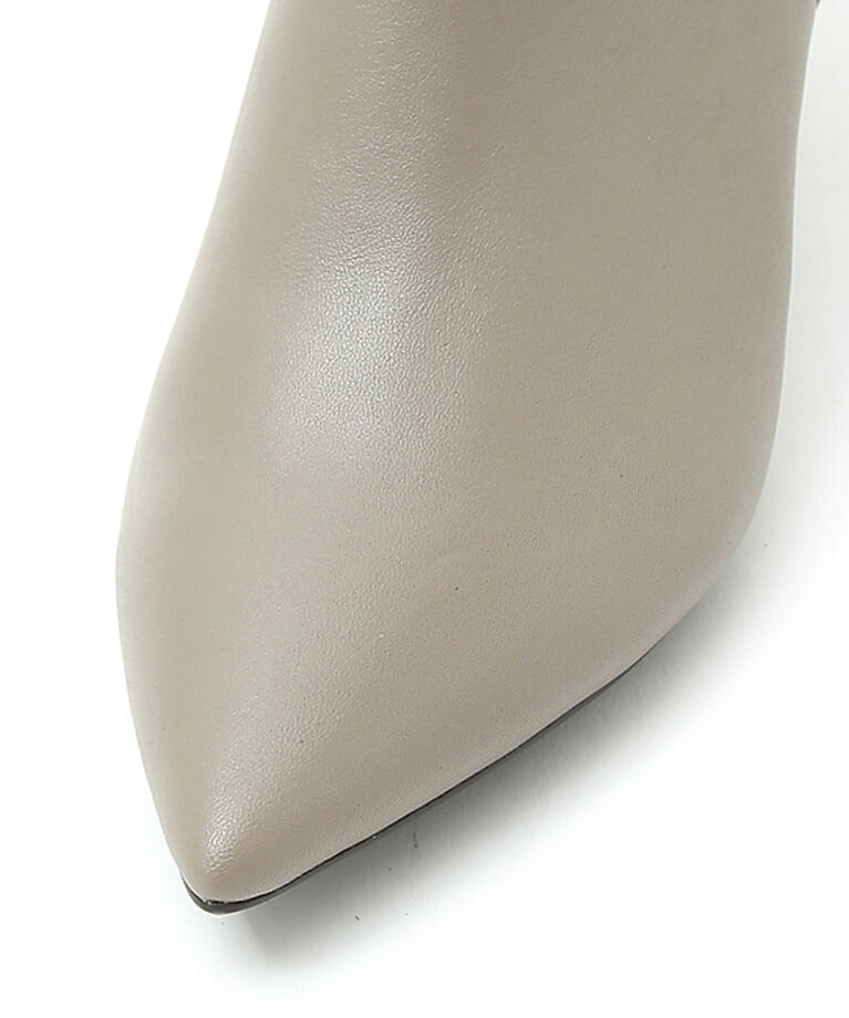 AU BANNISTER「【最高ブーツ/ 6.5cmヒール】ポインテッドトゥショートブーツ」|ショートブーツ|