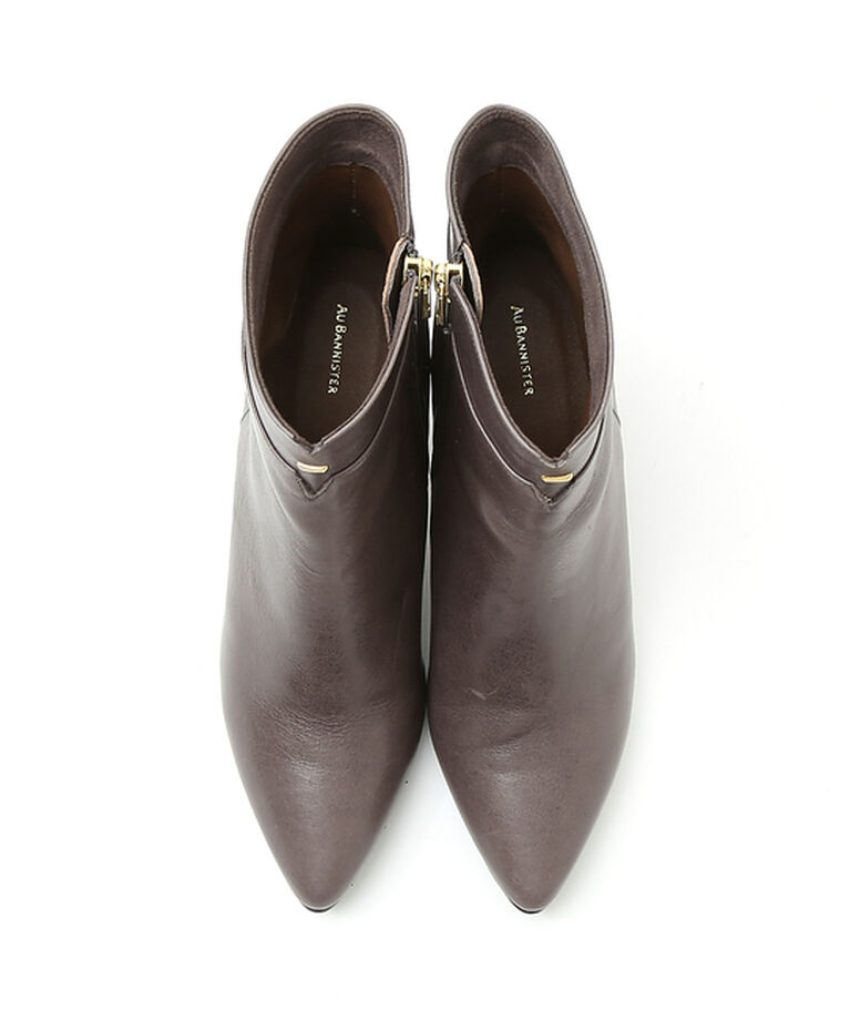 AU BANNISTER「【スノーソール】ポインテッドカットブーツ」|ショートブーツ|