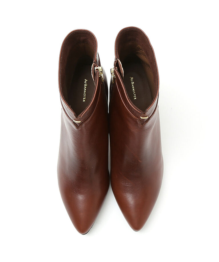 AU BANNISTER「【スノーソール】ポインテッドカットブーツ」|ショートブーツ|