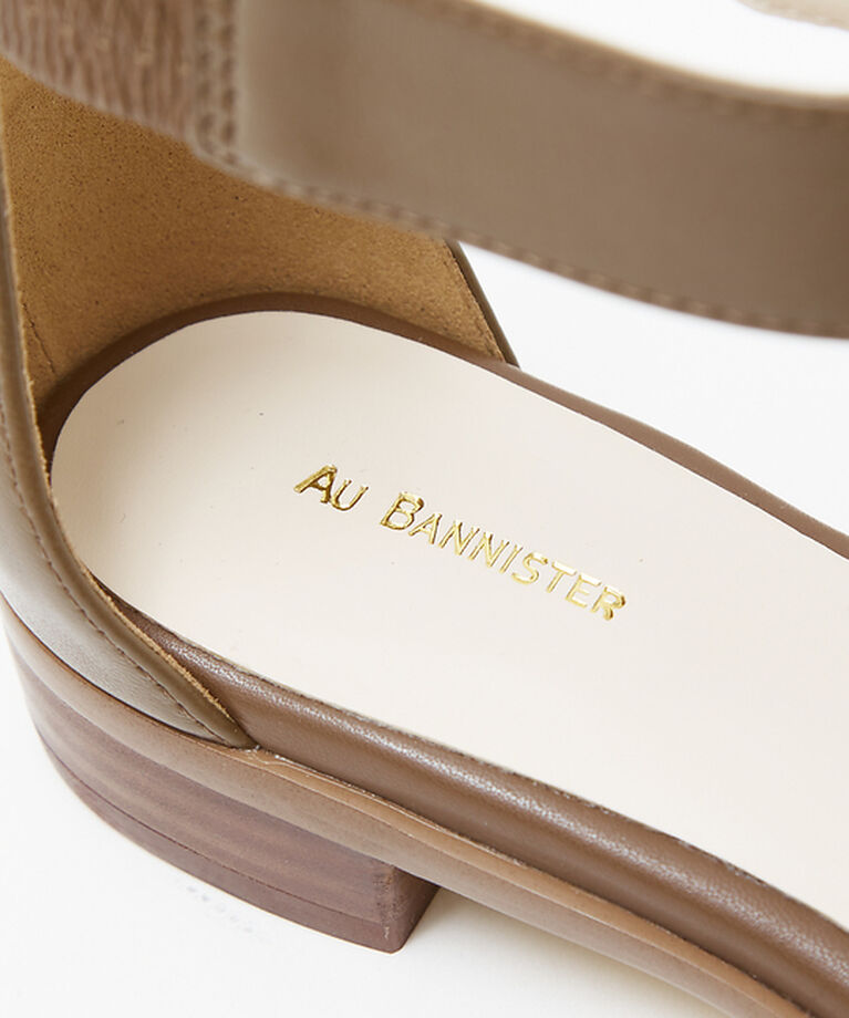 AU BANNISTER「【ロングヒットアイテム】アンクルストラップサンダル」|サンダル|