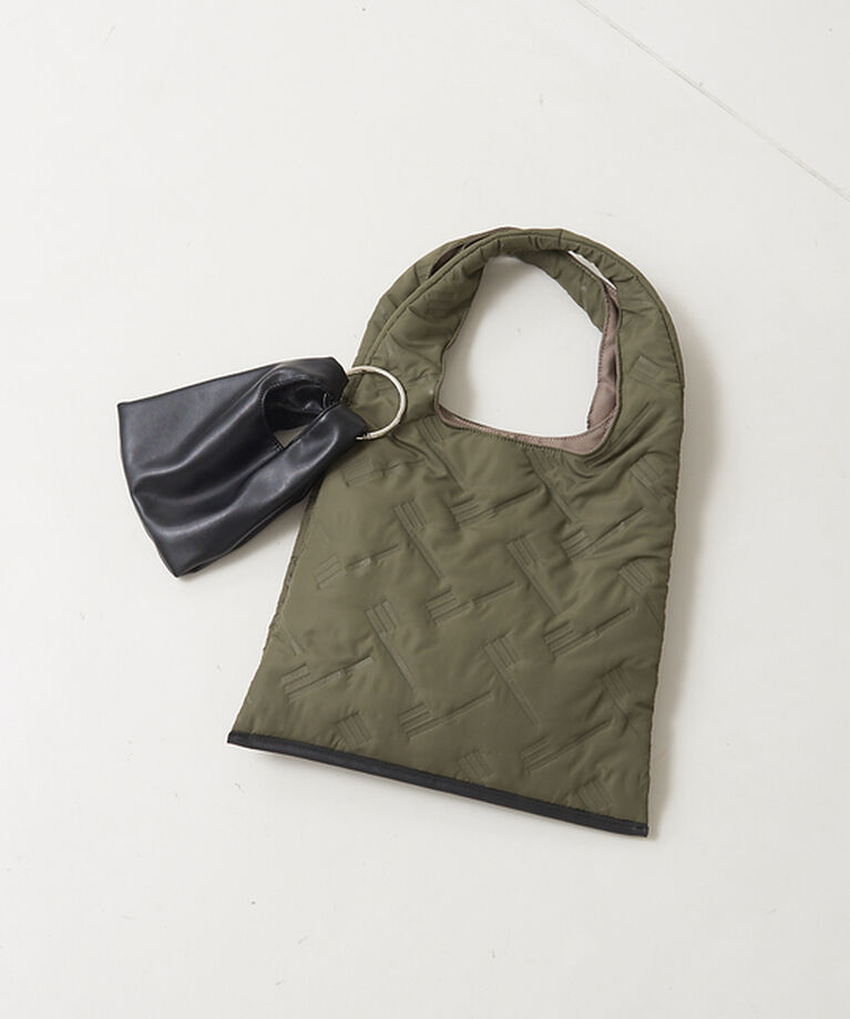 LOWELL things「【Ringミニバッグ付き】Unite/HOBOトートBAG」|トートバッグ|