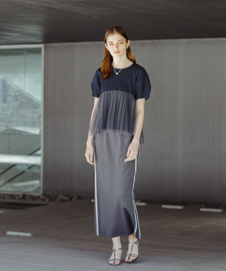 SENSE OF PLACE by URBAN RESEARCH「SENSE OF PLACE ラメラインスカート」|スカート|