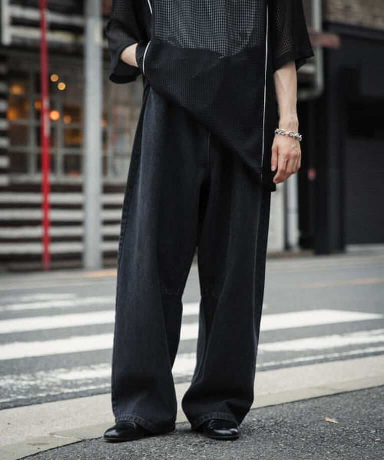 SENSE OF PLACE by URBAN RESEARCH「SENSE OF PLACE カーブデニムパンツ」|デニム|