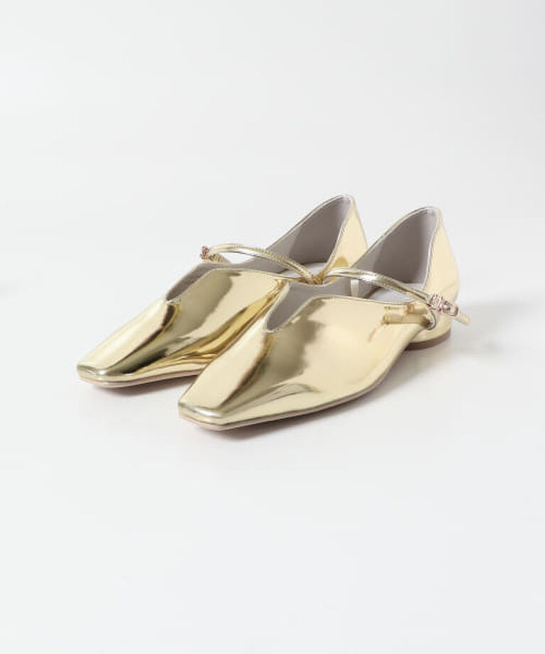 SENSE OF PLACE by URBAN RESEARCH「SENSE OF PLACE メタリックポインテッドシューズ」|パンプス|