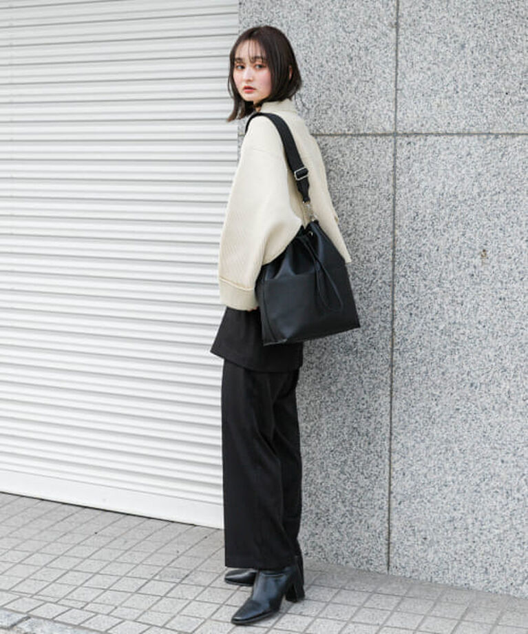 SENSE OF PLACE by URBAN RESEARCH「SENSE OF PLACE アウトポケットバケットバッグ」|ショルダー・メッセンジャー|