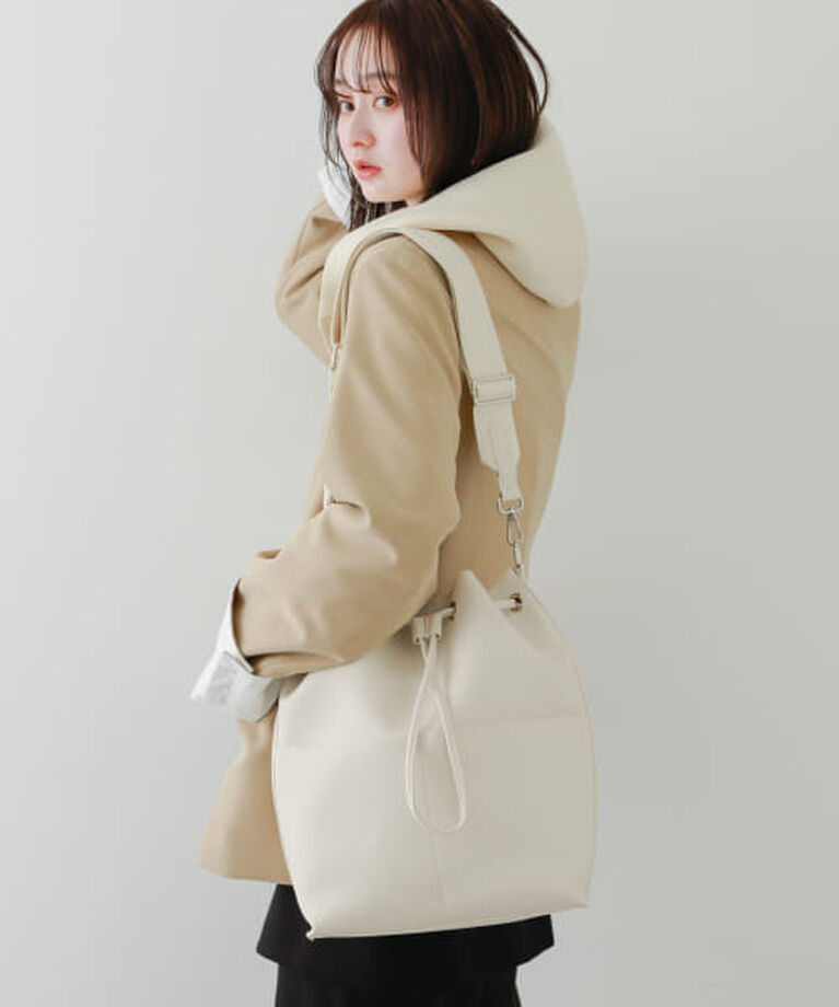 SENSE OF PLACE by URBAN RESEARCH「SENSE OF PLACE アウトポケットバケットバッグ」|ショルダー・メッセンジャー|