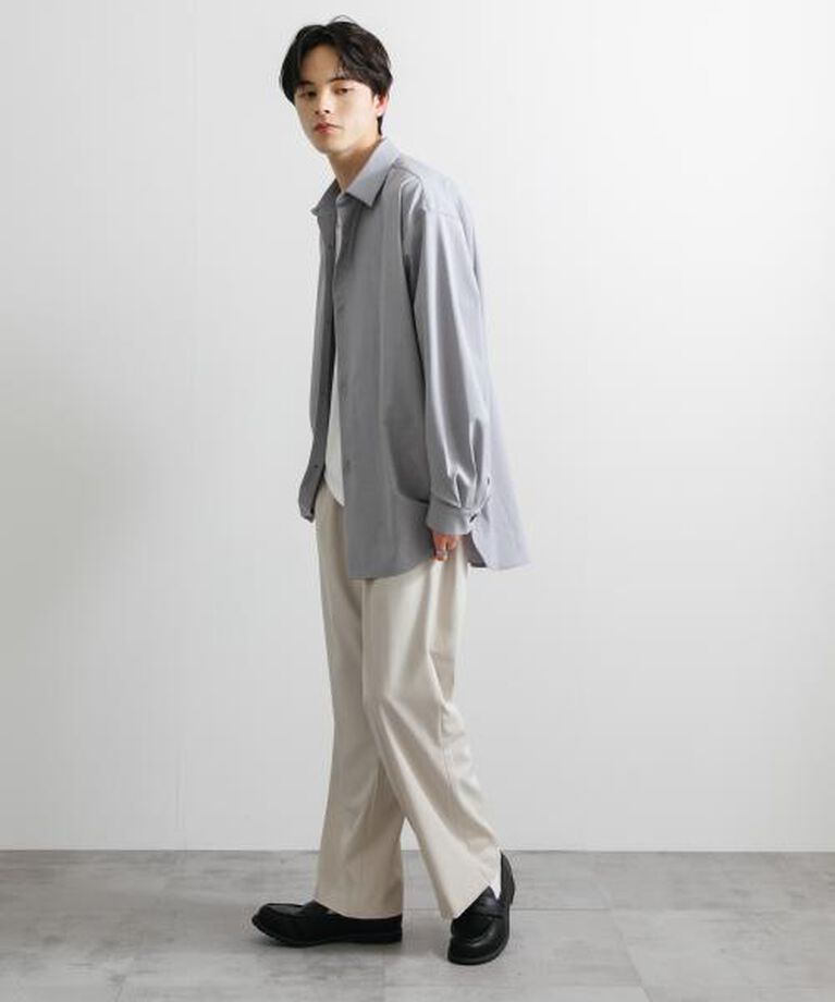 SENSE OF PLACE by URBAN RESEARCH「SENSE OF PLACE 『ユニセックス』『イージーケア』カラールーズシャツ」|シャツ・ブラウス|