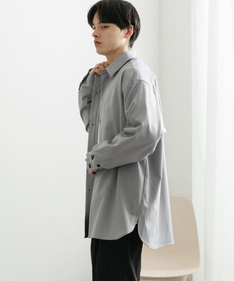 SENSE OF PLACE by URBAN RESEARCH「SENSE OF PLACE 『ユニセックス』『イージーケア』カラールーズシャツ」|シャツ・ブラウス|