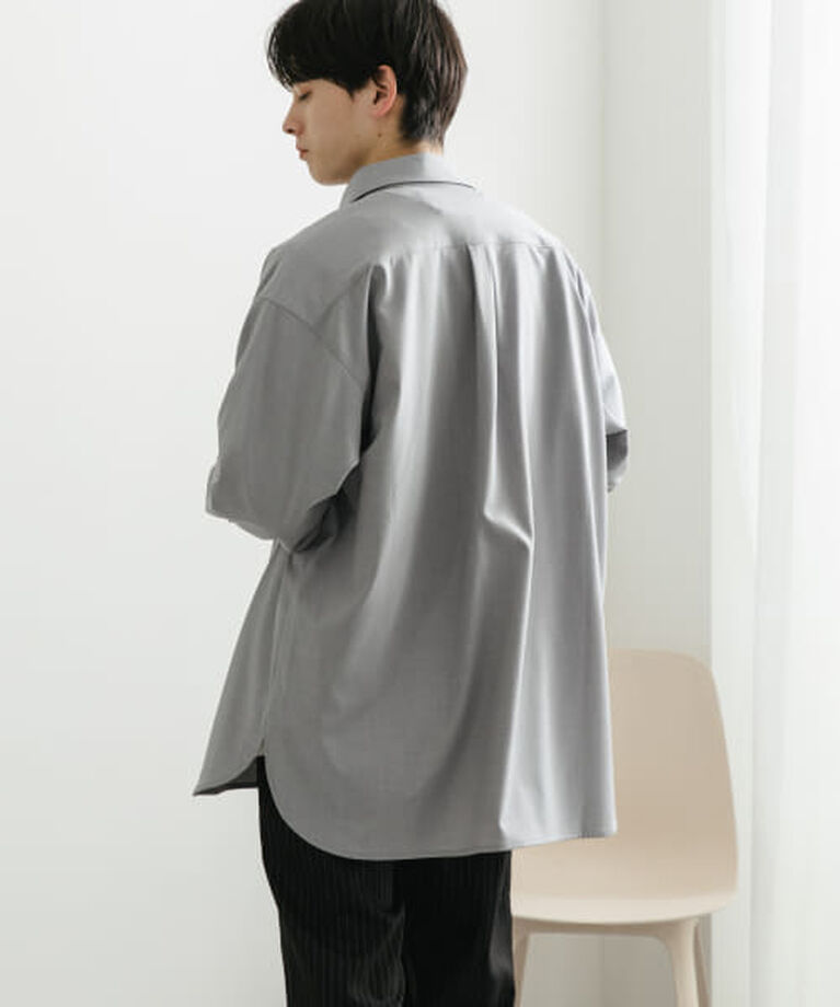 SENSE OF PLACE by URBAN RESEARCH「SENSE OF PLACE 『ユニセックス』『イージーケア』カラールーズシャツ」|シャツ・ブラウス|