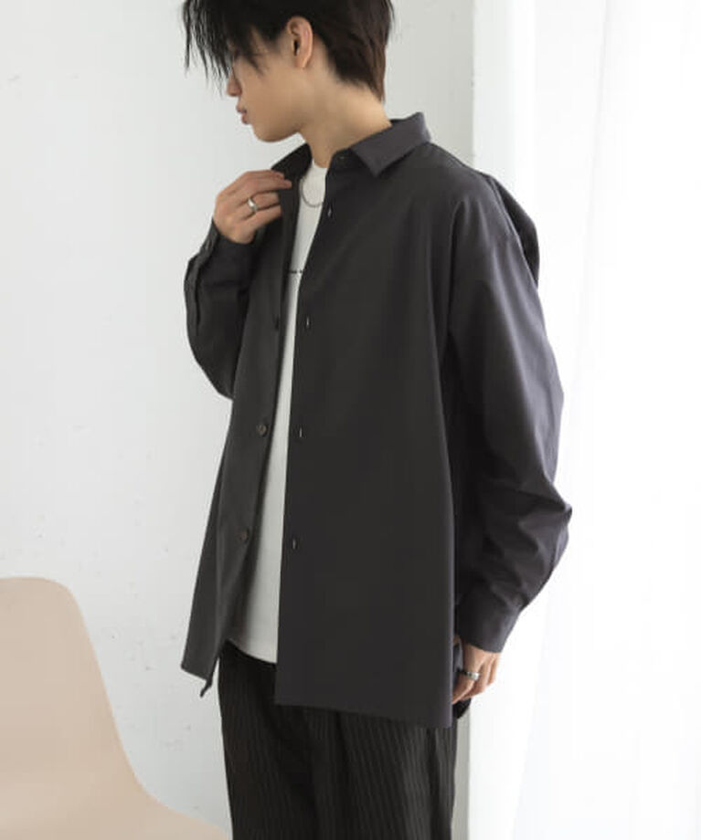 SENSE OF PLACE by URBAN RESEARCH「SENSE OF PLACE 『ユニセックス』『イージーケア』カラールーズシャツ」|シャツ・ブラウス|