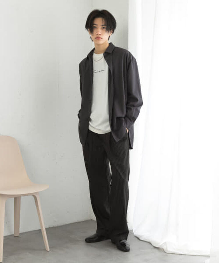 SENSE OF PLACE by URBAN RESEARCH「SENSE OF PLACE 『ユニセックス』『イージーケア』カラールーズシャツ」|シャツ・ブラウス|