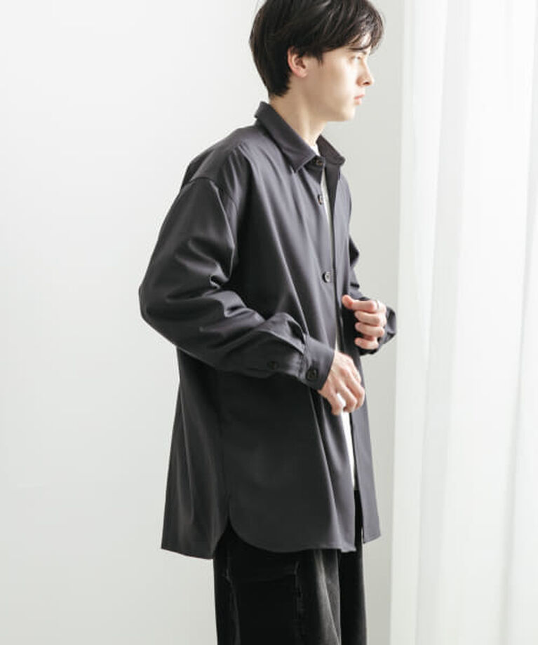 SENSE OF PLACE by URBAN RESEARCH「SENSE OF PLACE 『ユニセックス』『イージーケア』カラールーズシャツ」|シャツ・ブラウス|