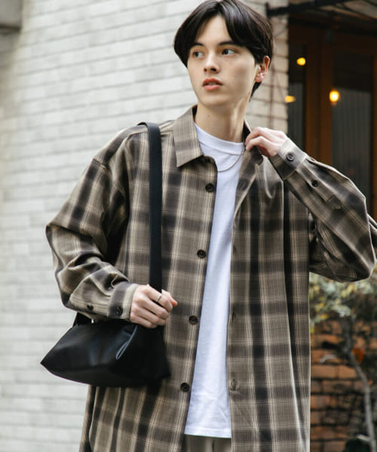 SENSE OF PLACE by URBAN RESEARCH「SENSE OF PLACE 『ユニセックス』『イージーケア』カラールーズシャツ」|シャツ・ブラウス|
