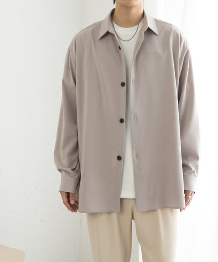 SENSE OF PLACE by URBAN RESEARCH「SENSE OF PLACE 『ユニセックス』『イージーケア』カラールーズシャツ」|シャツ・ブラウス|