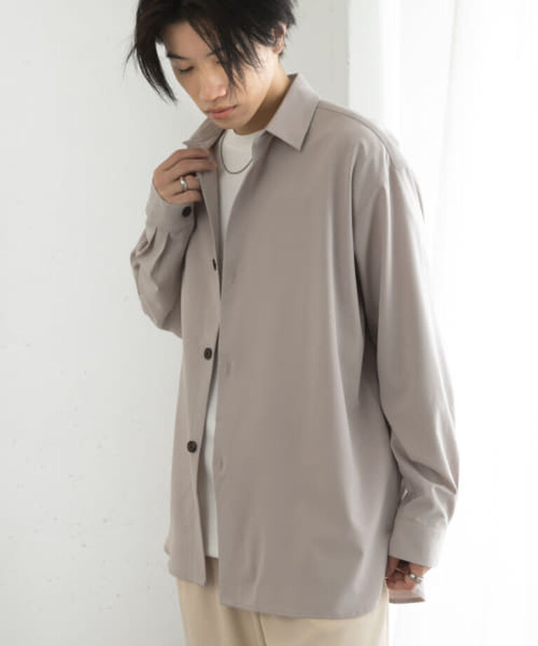 SENSE OF PLACE by URBAN RESEARCH「SENSE OF PLACE 『ユニセックス』『イージーケア』カラールーズシャツ」|シャツ・ブラウス|