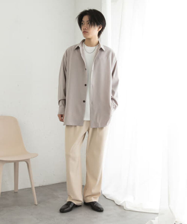 SENSE OF PLACE by URBAN RESEARCH「SENSE OF PLACE 『ユニセックス』『イージーケア』カラールーズシャツ」|シャツ・ブラウス|