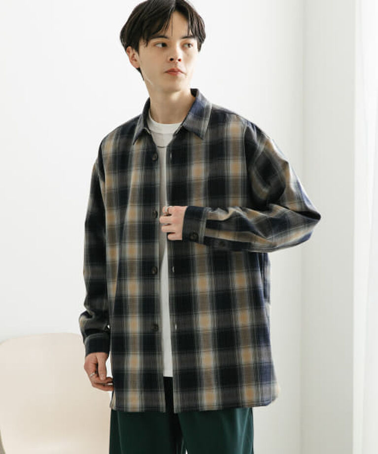 SENSE OF PLACE by URBAN RESEARCH「SENSE OF PLACE 『ユニセックス』『イージーケア』カラールーズシャツ」|シャツ・ブラウス|