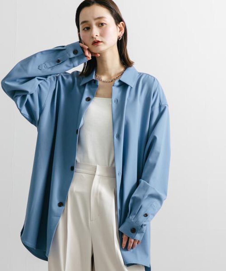 SENSE OF PLACE by URBAN RESEARCH「SENSE OF PLACE 『ユニセックス』『イージーケア』カラールーズシャツ」|シャツ・ブラウス|