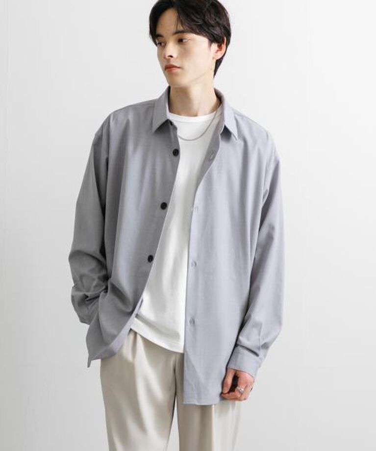 SENSE OF PLACE by URBAN RESEARCH「SENSE OF PLACE 『ユニセックス』『イージーケア』カラールーズシャツ」|シャツ・ブラウス|