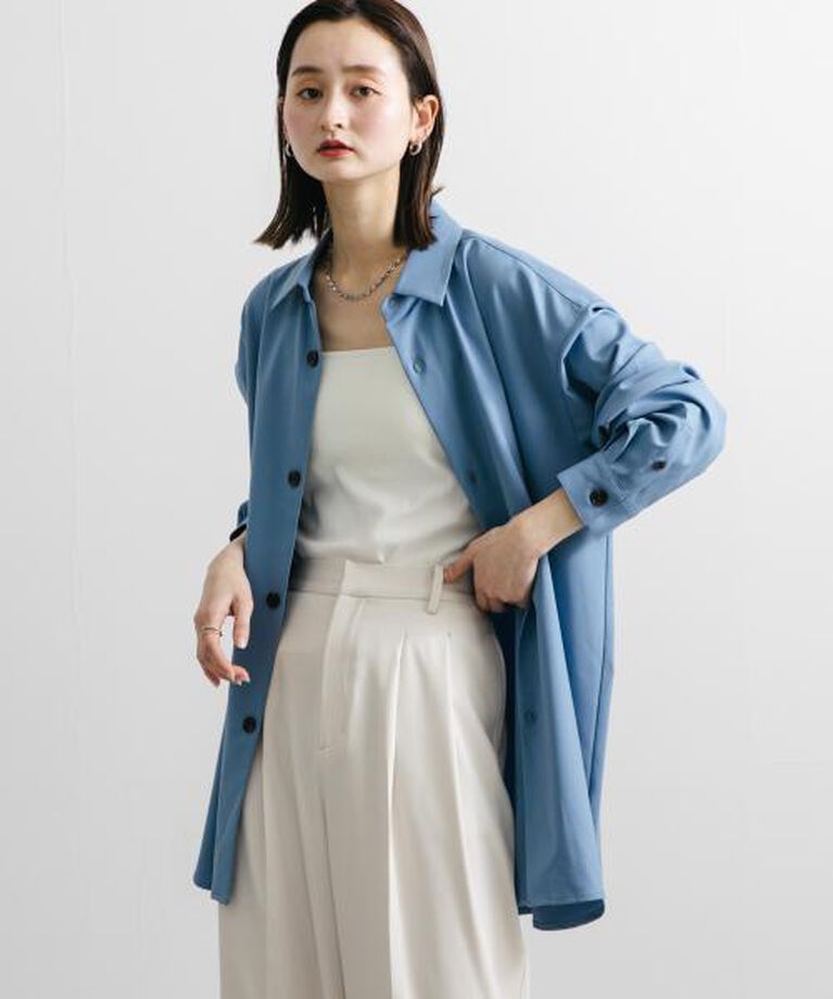 SENSE OF PLACE by URBAN RESEARCH「SENSE OF PLACE 『ユニセックス』『イージーケア』カラールーズシャツ」|シャツ・ブラウス|