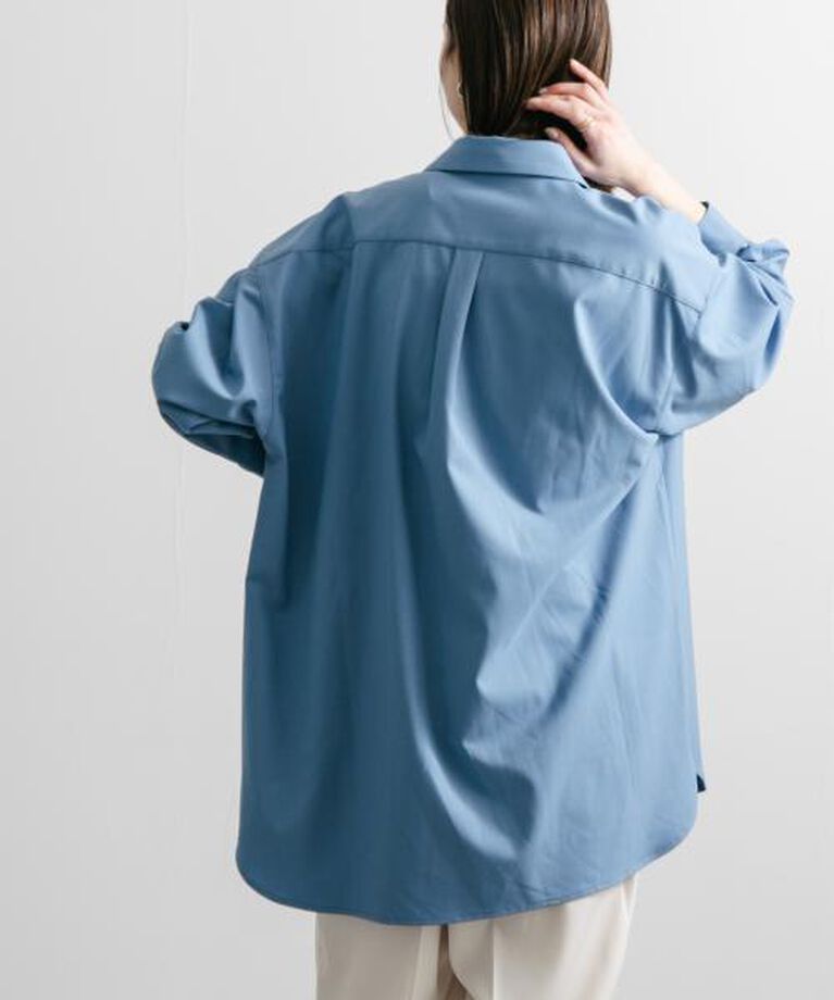 SENSE OF PLACE by URBAN RESEARCH「SENSE OF PLACE 『ユニセックス』『イージーケア』カラールーズシャツ」|シャツ・ブラウス|