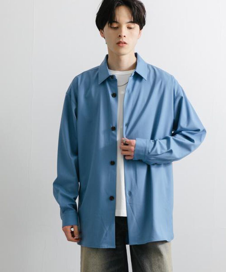 SENSE OF PLACE by URBAN RESEARCH「SENSE OF PLACE 『ユニセックス』『イージーケア』カラールーズシャツ」|シャツ・ブラウス|